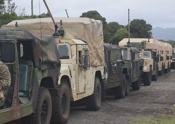 2nd Brigade Convoy movement