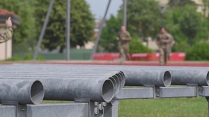 Obstacle Course Slow Motion B-Roll