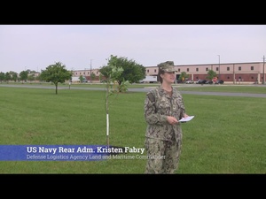DSCC celebrates Arbor Day, plants 37 native trees at MWR Sports Park (Non-captioned)