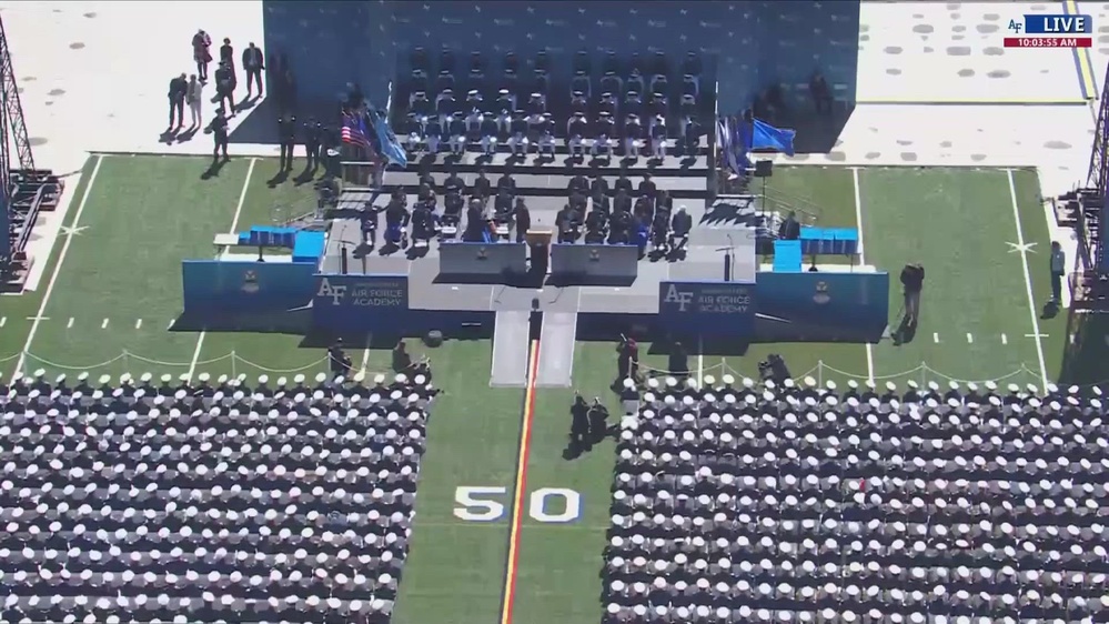 DVIDS Video 2022 U.S. Air Force Academy Graduation Ceremony, Part 1