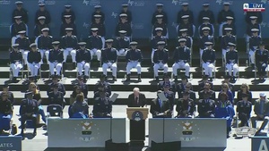 Austin Speaks at Air Force Academy Graduation 