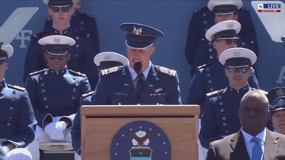 DVIDS Video 2022 U.S. Air Force Academy Graduation Ceremony, Part 2