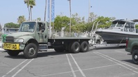 A Dauntless Sea Ark patrol boat arrives