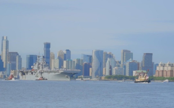 Ships Arriving for Fleet Week New York 22