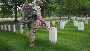 Flags-In at Arlington National Cemetery 2022 B-Roll