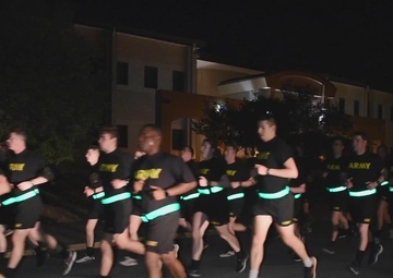 344th Military Intelligence Battalion Formation Run