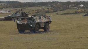 NATO multinational battlegroup in Romania gets to work (master)
