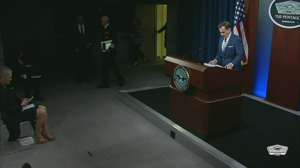 DVIDS Video Pentagon Press Secretary Holds Briefing