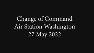 Change of Command at USCG Air Station Washington DC