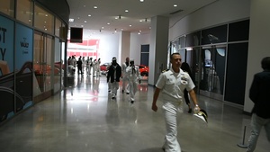 Sailors Visit Peterson Automotive Museum for LAFW