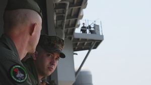 Marines Depart MCAS Iwakuni Aboard USS Tripoli