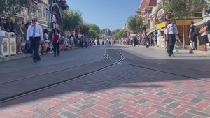 Navy Band Southwest performs at Disneyland