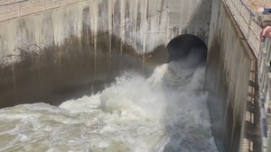 Perry Dam releasing 4,000 cfs after heavy rain