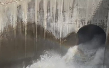 Perry Dam releasing 4,000 cfs after heavy rain