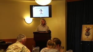 Guest speaker gives presentation during Asian-American, Pacific Islander Heritage Month observance at Fort McCoy, Part II