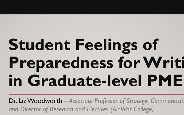 Student Feelings of Preparedness for Writing in Graduate-level PME