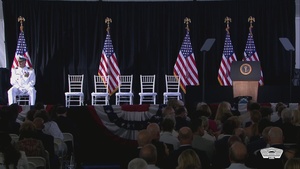 Biden Presides Over Coast Guard Ceremony