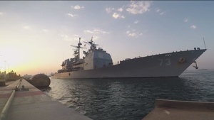 USS Port Royal arrives in Bahrain