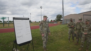 USANEC BE Soldiers Perform Detainee Operations Army Warrior Training