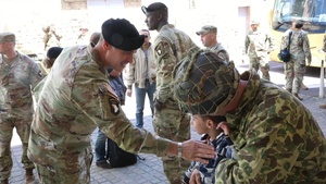 101st Airborne Division ceremony in Carentan, France