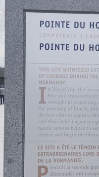 SOCIAL MEDIA VIDEO: Pointe du Hoc Ranger Monument