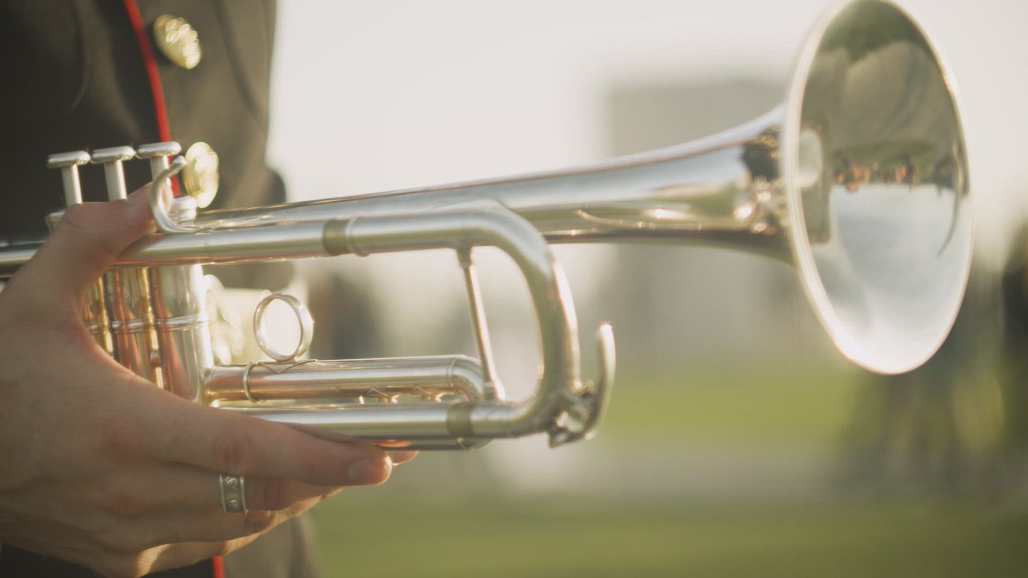 U.S. Marines assigned to the 1st Marine Division Band play Taps at various locations in Los Angeles to commemorate their and the 15th Marine Expeditionary Unit's participation in Los Angeles Fleet Week 2022, from May 23 - May 31. The purpose of Fleet Week is to showcase the capabilities of the Navy-Marine Corps team and give back to the community with events, static displays, and personal interactions between service members and the public. (U.S. Marine Corps video by Cpl. Sydney Smith and Gunnery Sgt. Donald Holbert)