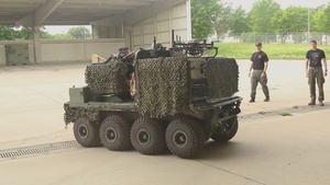 U.S. Soldiers assigned to 1-4 Infantry Regiment learn to operate Project Origin in Hohenfels, Germany