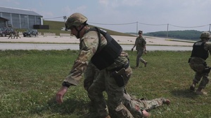 KFOR International MPs Learn Tactical Combat Casualty Care