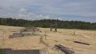B-Roll: 1-114th Infantry Regiment Soldiers fire the AT4