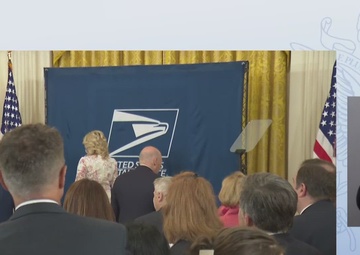 First Lady Jill Biden Hosts the Unveiling of a New U.S. Postal Service Stamp