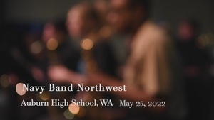 Navy Band Northwest Performs at Auburn High School