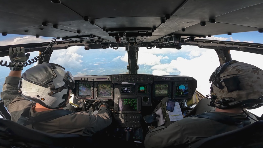 DVIDS - Video - U.S. Marine Corps MV-22B Osprey Cockpit Footage