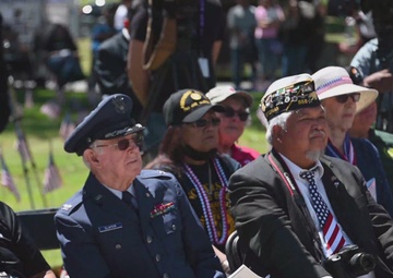 The 129th Rescue Wing was invited to host an HH-60G Pave Hawk flyover event for the annual Memorial Day Observance Ceremony