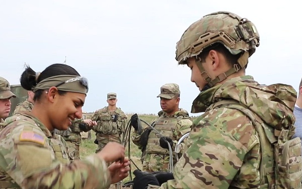 U.S. Army Combat Engineers Conduct Explosives Training with Polish Armed Forces