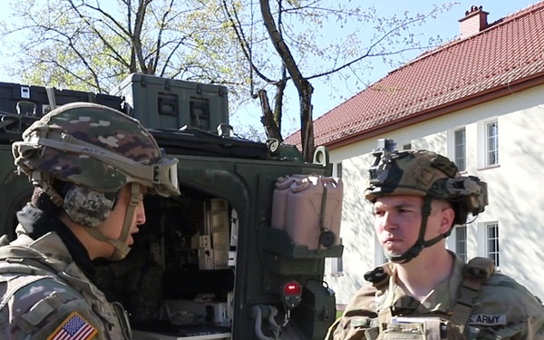 U.S. Army 185th Infantry Regiment Soldiers Conduct Mass Casualty Training in Poland