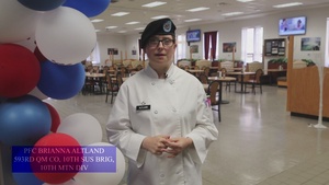 Flight Line Restaurant Tour with Pfc. Brianna Altland 9-6-2022