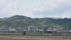 356th EFS F-35s take off from MCAS Iwakuni for ACE training