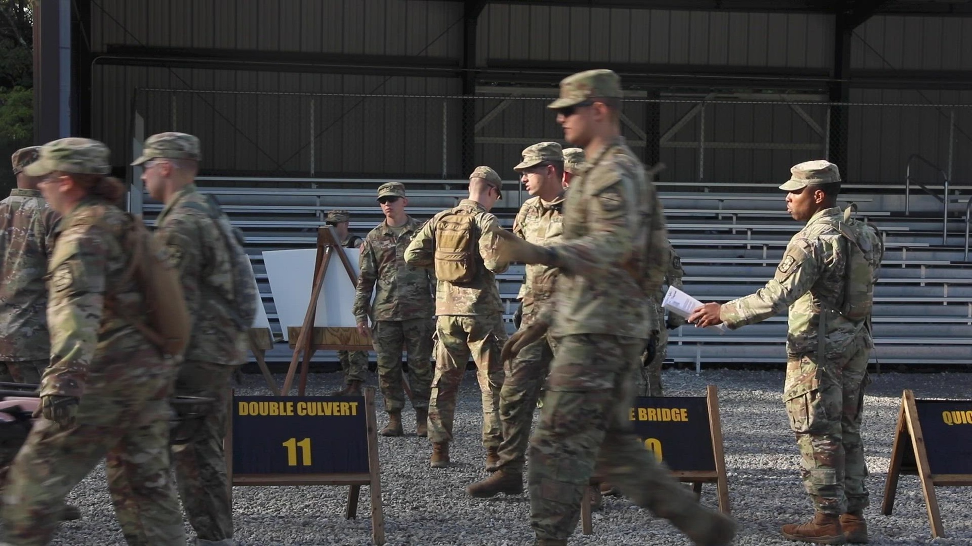 Army ROTC Cadets bond while completing challenging obstacles as a team, during the Field Leader Reaction Course at Cadet Summer Training. Cadets take turns leading the team through obstacles while taking input from each member. Cadets have 15 minutes to complete each station and there may be more than one solution. <br /><br />Produced by Cristina Betz, CST Public Affairs