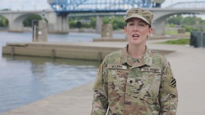 3rd Infantry Division Band Performs at Riverbend Festival