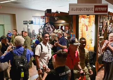 Kirtland welcomes back Honor Flight members