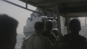 Obangame Express 2022, VBSS Drills with U.S. and Senegalese Marines B-roll Part 3