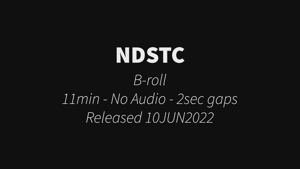 DVIDS - Video - NDSTC BROLL