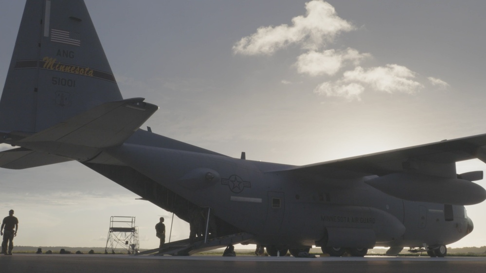 DVIDS - Video - HIMARS Load In Air National Guard C130 Hercules B-roll