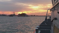 B-roll: Spirit of Norfolk Towed from Naval Station Norfolk