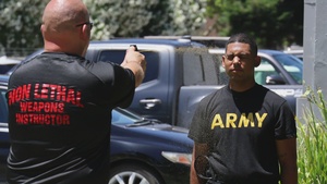 870th MP Company conducts Oleoresin Capsicum (OC) (also known as Pepper Spray) training
