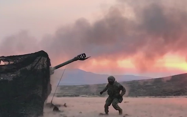 B-Roll, M777A2 Howitzer