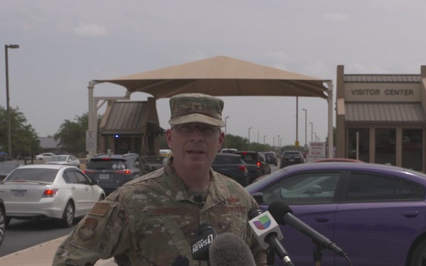 June 14th JBSA-Lackland Active Shooter Press Conference