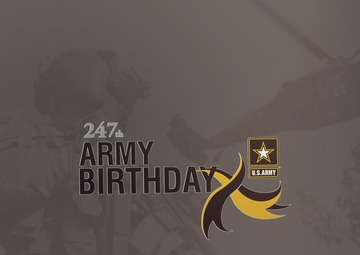 Happy 247th Birthday U.S. Army