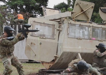 Hawaii Army National Guard Medics participate in Medical Simulated Trauma Training