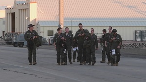 355 WG A-10 elephant walk (b-roll)